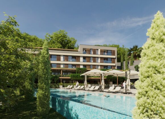 2-bedroom apartment in a complex with hotel-style facilities. Herceg Novi