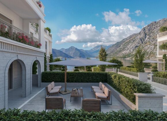 1-bedroom apartment in a complex with a pool. Ljuta (Kotor)