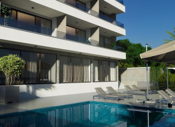 2-bedroom apartment in a complex with a pool. Dobra Voda (Bar)