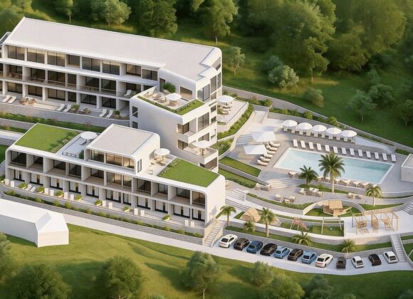 1-bedroom apartment in a residential complex by the sea. Tivat