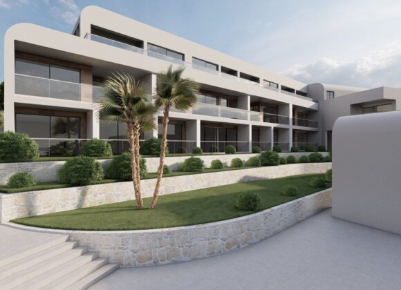 1-bedroom apartment in a residential complex by the sea. Tivat
