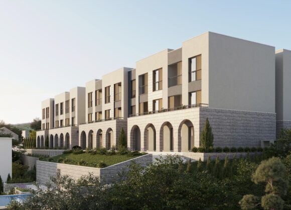 Studio apartment in a new residential complex. Kavač, Tivat