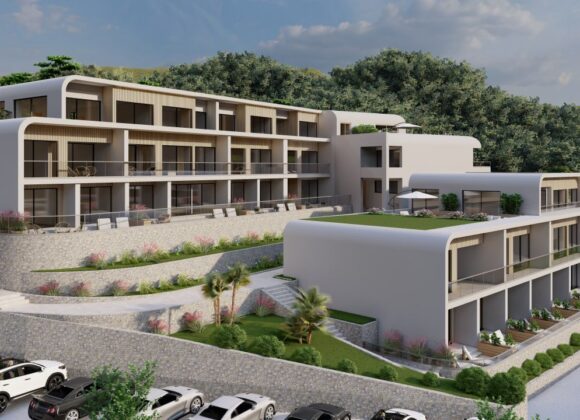 1-bedroom apartment in a residential complex by the sea. Tivat
